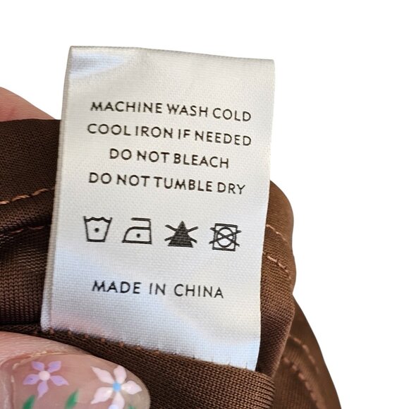 Baltic Born Athena Pleated Brown Short Sleeve Maxi Dress Sz S - Picture 10 of 11